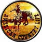 American Country Life Novelty Metal Mini Circle Magnet