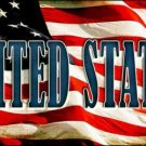 United States Novelty Aluminum Key Chain