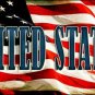 United States Novelty Aluminum Key Chain
