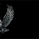 Eagle Offset Metal Novelty License Plate Tag Eagle Offset Metal Novelty License Plate Tag