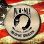 POW MIA With USA Flag Novelty Metal License Plate Tag