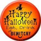 Happy Halloween Novelty Metal Circular Sign Happy Halloween Novelty Metal Circular Sign