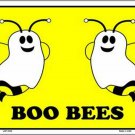 Boo Bees Novelty Metal Large Parking Sign Boo Bees Novelty Metal Large Parking Sign