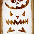 Pumpkin Carvings Novelty Large Metal Parking Sign