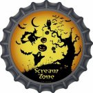 Scream Zone Novelty Metal Bottle Cap 12 Inch Sign Scream Zone Novelty Metal Bottle Cap 12 Inch Sign