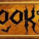 Spooky Road Novelty Mini Metal Street Sign Spooky Road Novelty Mini Metal Street Sign
