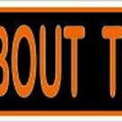 Its All About the Treats Novelty Metal Street Sign