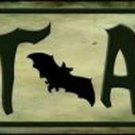 Bat Alley Novelty Metal Street Sign
