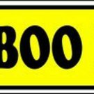 Boo Bees Novelty Mini Metal Street Sign Boo Bees Novelty Mini Metal Street Sign