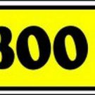 Boo Bees Novelty Small Metal Street Sign Boo Bees Novelty Small Metal Street Sign