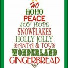 Christmas Tree Holiday Novelty Metal Large Parking Sign