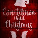 Countdown Until Christmas Novelty Mini Metal Parking Sign Countdown Until Christmas Novelty Mini Metal Parking Sign