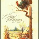 Happy Thanksgiving Novelty Mini Metal Parking Sign Happy Thanksgiving Novelty Mini Metal Parking Sign