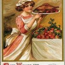 Best Wishes for Thanksgiving Vintage Poster Parking Sign Best Wishes for Thanksgiving Vintage Poster Parking Sign