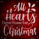 Come Home For Christmas Novelty Mini Metal Square Sign Come Home For Christmas Novelty Mini Metal Square Sign