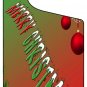 Merry Christmas Novelty Metal Door Hanger