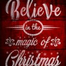 Magic of Christmas Novelty Mini Metal Parking Sign Magic of Christmas Novelty Mini Metal Parking Sign