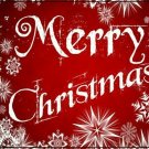 Merry Christmas Novelty Mini Metal Parking Sign Merry Christmas Novelty Mini Metal Parking Sign