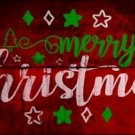 Merry Christmas Novelty Metal Key Chain