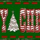 Country Christmas Novelty Mini Metal Street Sign Country Christmas Novelty Mini Metal Street Sign