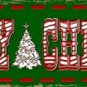 Christmas Novelty Metal Small Street Sign