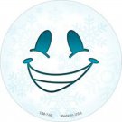 Smile Face Snowflake Novelty Metal Mini Circle Magnet Smile Face Snowflake Novelty Metal Mini Circle Magnet