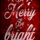 Merry And Bright Novelty Metal Large Parking Sign Merry And Bright Novelty Metal Large Parking Sign