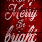 Merry And Bright Novelty Metal Large Parking Sign