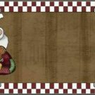 Santa Offset Metal Novelty License Plate Tag Santa Offset Metal Novelty License Plate Tag