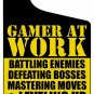 Gamer At Work PC Novelty Metal Door Hanger