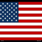 MADE IN U.S.A. American Flag Novelty Metal Large Parking Sign MADE IN U.S.A. American Flag Novelty Metal Large Parking Sign