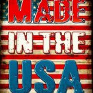 Made In The USA Metal Novelty Parking Sign Made In The USA Metal Novelty Parking Sign