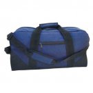 21 Inch Navy Blue/Black Economical Large Size Two Tone Duffle Bag