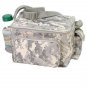 Digital Camo 6 can Cooler Lunch Bag front pocket zipper insulated side pockets