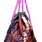 13" Explorer Tactical Camo Chik Pink trim Drawstring Backpack Weather Resistant