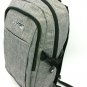 Gray Multi-Pocket Two Tone Travel Laptop Backpack with USB port