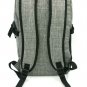 Gray Multi-Pocket Two Tone Travel Laptop Backpack with USB port