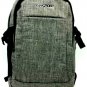 Gray Multi-Pocket Two Tone Travel Laptop Backpack with USB port