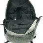 Gray Multi-Pocket Two Tone Travel Laptop Backpack with USB port