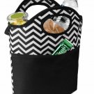 OAGear 11 inch chevron patterned, insulated, small Cooler lunch bag tote