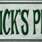 St Patricks Place Novelty Mini Metal Street Sign St Patricks Place Novelty Mini Metal Street Sign