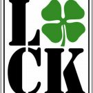 Luck Novelty Mini Metal Parking Sign