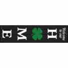 Home Shamrock Novelty Mini Metal Street Sign