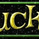 Lucky with Clovers Novelty Mini Metal Street Sign