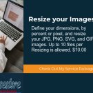 Resize your Images. Define dimensions, by percent or pixel, & resize JPG, PNG, SVG, & GIF images Resize your Images. Define dimensions, by percent or pixel, & resize JPG, PNG, SVG, & GIF images