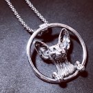 Sphinx cat - silver 925 pendant