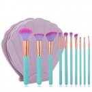 Zouyesan Free Shipping 2018 10 Shell Professional Makeup Brush Beauty Tools
