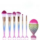 Zouyesan Free Shipping 2018 7 Mermaid Gradient Professional Beauty Tools