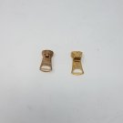2 - Conmar Zipper Slider Solid Brass New Old Stock Made in the USA!