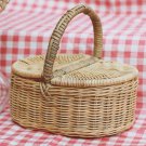 Handmade Rattan Picnic Basket Medium